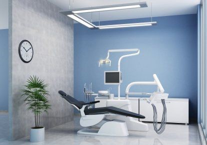 طراحی داخلی مطب دندان پزشکی